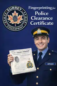 Fingerprint for Police Clearance (PR, Work, Study): Surrey 2026 Guide
