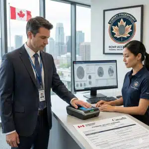 Fingerprint for Permanent Residency Surrey BC | RCMP Accredited